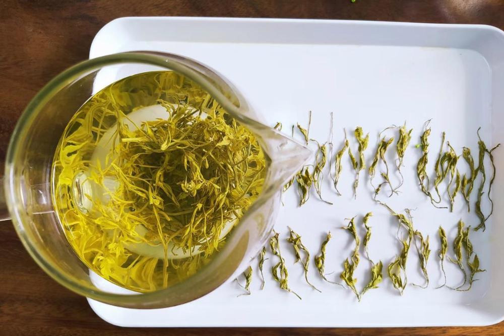 Vine Tea (Ampelopsis grossedentata) Brew or Boil for Best Results Blog 009